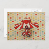 carte postale plate de papier (Devant / Derrière)