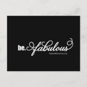 Carte postale plate et fabuleuse (Devant)