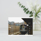 Carte Postale Plate-forme de métro à Brighten Beach - Photograph (Debout devant)