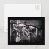 Carte Postale Plate-forme fleurie de la cage d'escalier D (Devant / Derrière)