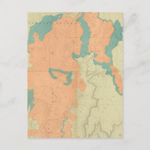 Carte Postale Plateau composite Uinkaret moitié nord et moitié s