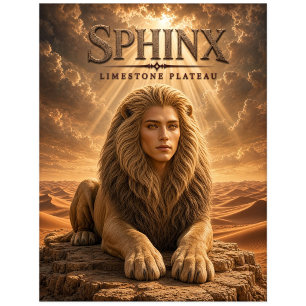 Carte Postale Plateau de calcaire de Sphinx Cinéma sombre
