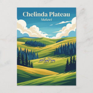 Carte Postale Plateau de Chelinda Malawi
