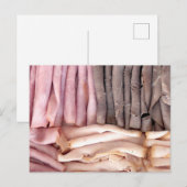 Carte Postale Plateau de Turquie de jambon de boeuf (Devant / Derrière)