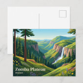 Carte Postale Plateau de Zomba Malawi (Devant / Derrière)