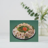 Carte Postale Plateau sandwich au doigt (Debout devant)