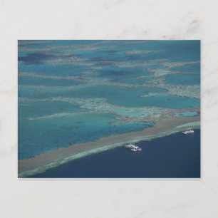 Carte Postale Plates-formes de plongée près du récif, Grande Bar