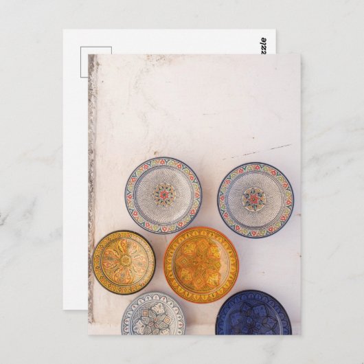 CARTE POSTALE "PLATES, MAROC" (Devant / Derrière)