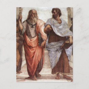 Carte Postale Platon et Aristote