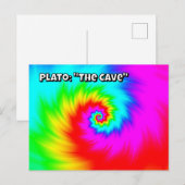 Carte Postale Platon : "La Grotte" (Devant / Derrière)