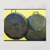 Carte Postale Plats de paella suspendus (Devant)