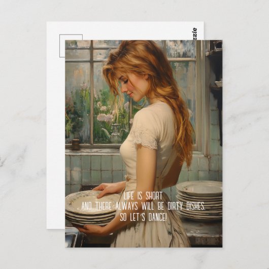 Carte Postale Plats salés (Devant / Derrière)