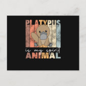 Carte Postale Platypus Est Mon Esprit Animal - Sweet Platypus (Devant)
