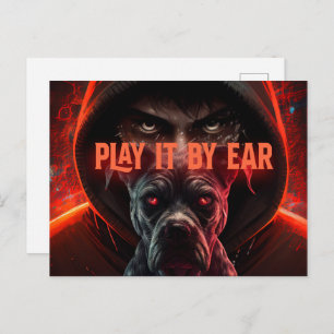 Carte Postale Play it by ear