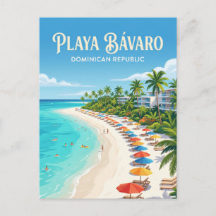 Carte Postale Playa Bávaro République dominicaine