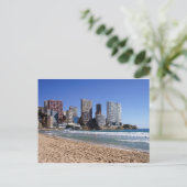 Carte Postale Playa de Levante de Benidorm, Espagne (Debout devant)