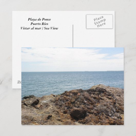 Carte Postale Playa de Ponce (Devant / Derrière)