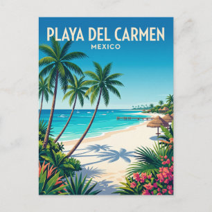 Carte Postale Playa del Carmen Mexique
