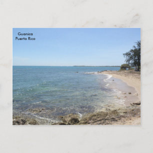 Carte Postale Playa en Mar Caribe Guanica