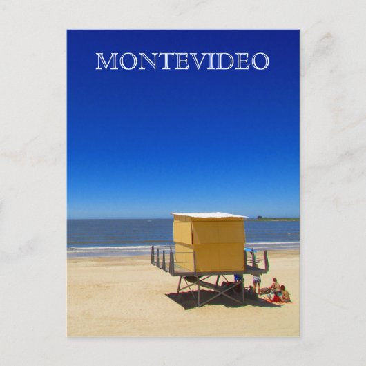 Carte Postale playa pocitos montevideo (Devant)