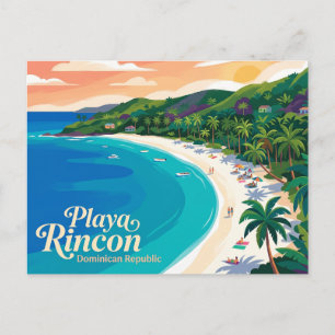 Carte Postale Playa Rincón République dominicaine
