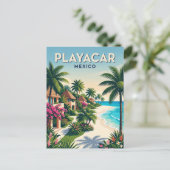 Carte Postale Playacar Mexique (Debout devant)