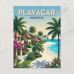 Carte Postale Playacar Mexique