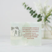 Carte Postale Playful & Funny Love Quote Postcard | Laughing Cou (Debout devant)