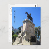 Carte Postale plaza cagancha montevideo (Devant / Derrière)