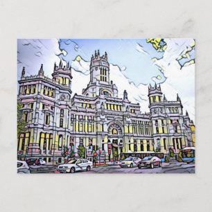 Carte Postale Plaza de Cibeles Postcard