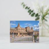 Carte Postale Plaza de Espana à Seville (Debout devant)