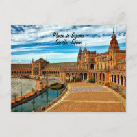 Plaza de Espana, Séville. Espagne