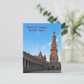 Carte postale Plaza de España Tower (Debout devant)