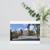 CARTE POSTALE PLAZA DE TOROS MONUMENTAL (Debout devant)