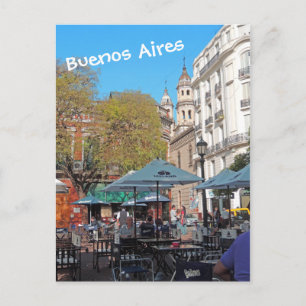 Carte Postale Plaza Dorrego l'après-midi