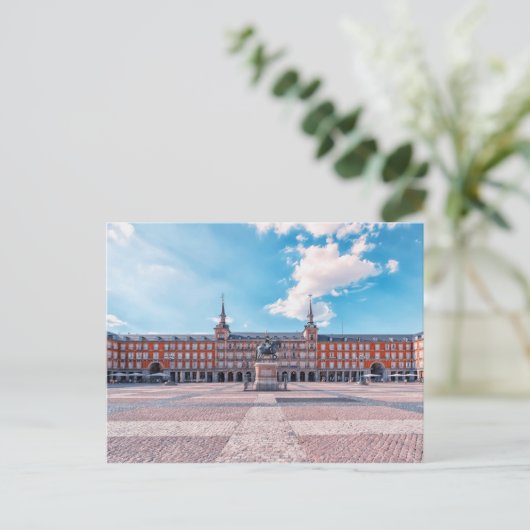 Carte Postale Plaza Mayor (Debout devant)
