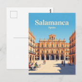 Carte Postale Plaza Mayor Espagne (Devant / Derrière)