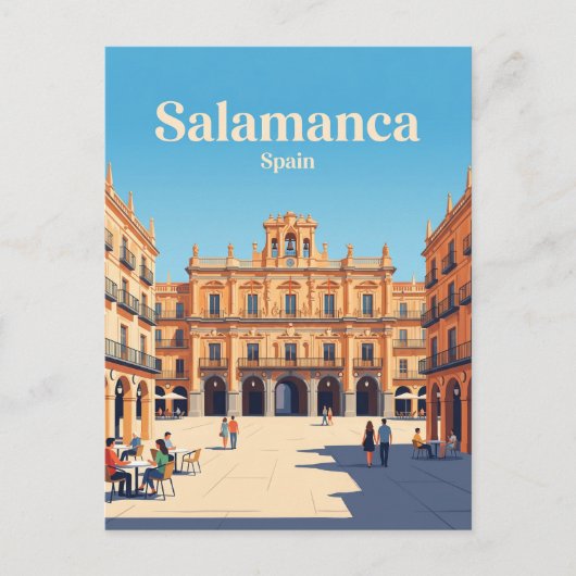 Carte Postale Plaza Mayor Espagne (Devant)