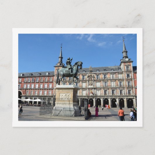 Carte Postale Plaza Mayor, Madrid Postcard (Devant)
