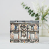 Carte Postale Plaza Mayor, Madrid Postcard (Debout devant)