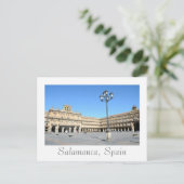 Carte Postale Plaza Mayor, Salamanca (Debout devant)