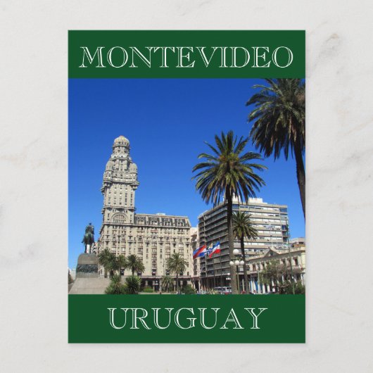 Carte Postale plaza uruguay montevideo (Devant)