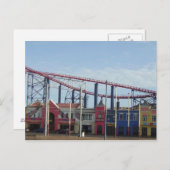 Carte Postale Pleasure Beach, Blackpool (Devant / Derrière)