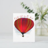 Carte Postale Plein d'air chaud - Produits à ballon (Debout devant)