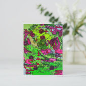 Carte Postale Plein de moi Marie Gage Art Abstrait (Debout devant)