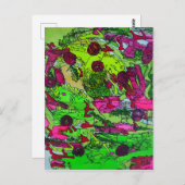 Carte Postale Plein de moi Marie Gage Art Abstrait (Devant / Derrière)