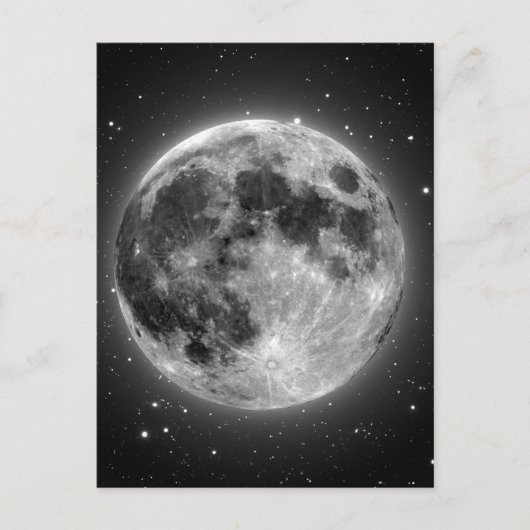 Carte Postale Pleine lune (Devant)