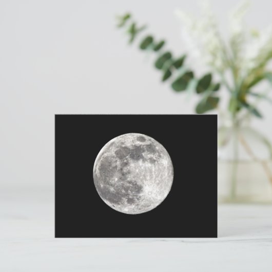 Carte Postale Pleine lune (Debout devant)
