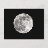 Carte Postale Pleine lune (Devant)