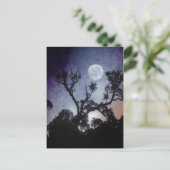 Carte postale Pleine lune (Debout devant)